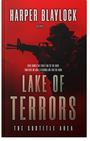 Pre Made Book Cover Persian Red