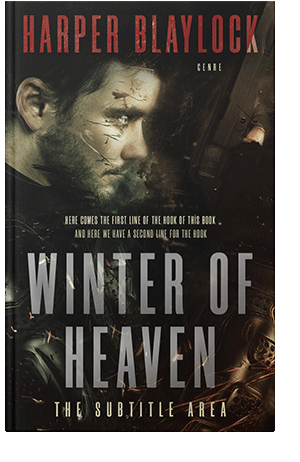 Pre Made Book Cover Oil