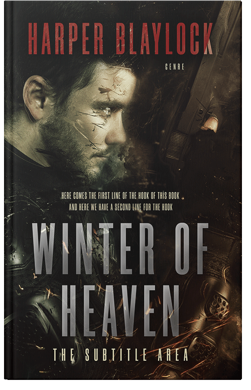 Front view of Premade Mystery & Thriller & Suspense Book Cover - Oil