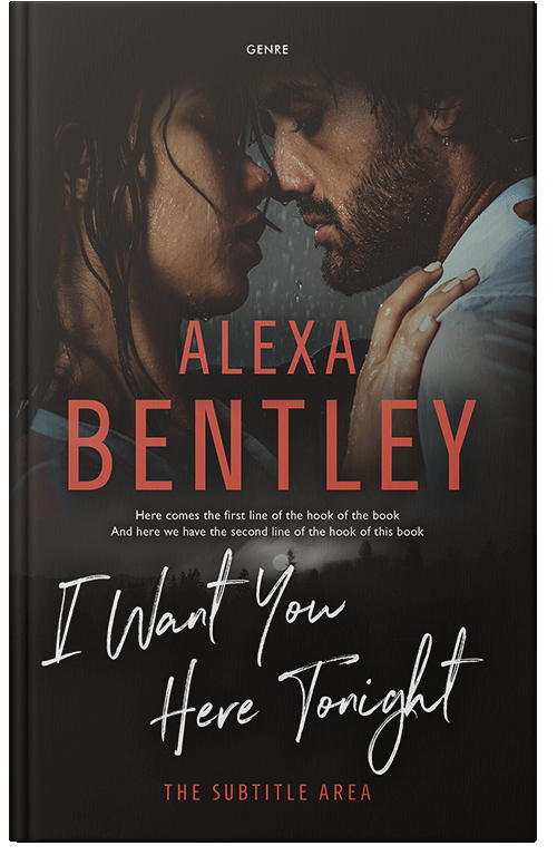 Front view of Premade Romance Book Cover - Zeus