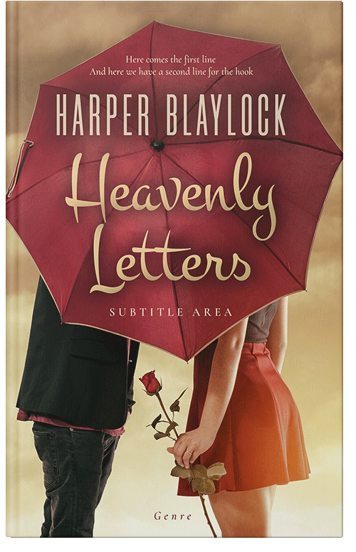 Front view of Premade Romance Book Cover - El Salva