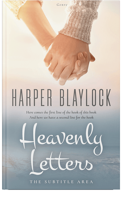 Front view of Celeste #6922 - Premade Romance Book Cover