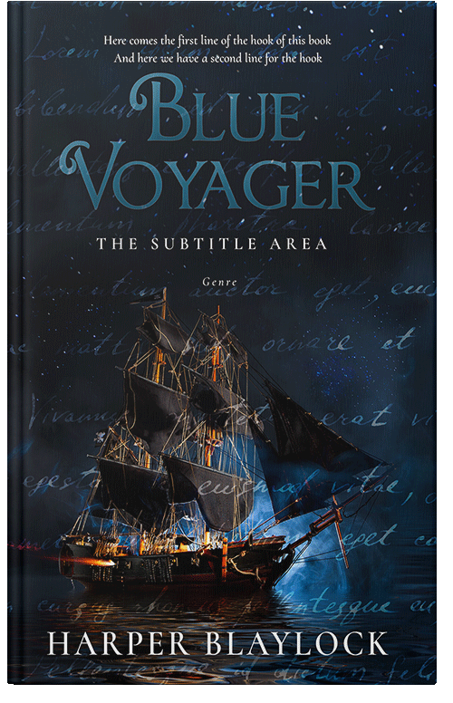 Front view of Premade Historical Book Cover - Bunker