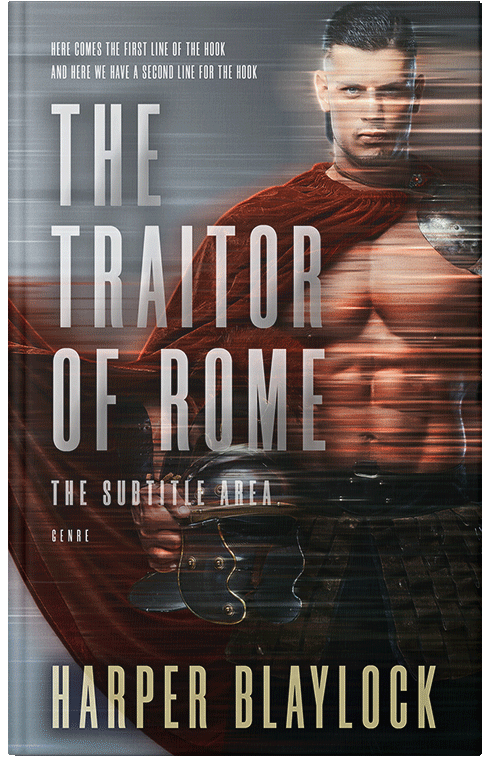 Front view of Cocoa Brown #6932 - Premade Historical Book Cover