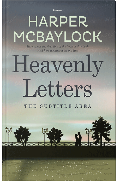 Front view of Green Spring #6939 - Premade Romance Book Cover