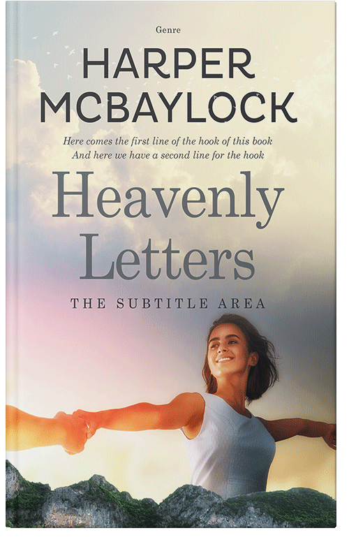 Front view of Premade Romance Book Cover - Pearl Bush