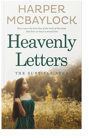 Pre Made Book Cover Barley Corn