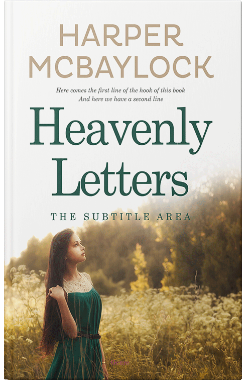 Front view of Premade Teen & Young Adult Book Cover - Barley Corn