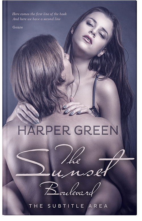 Front view of Premade Erotica Book Cover - Mulled Wine