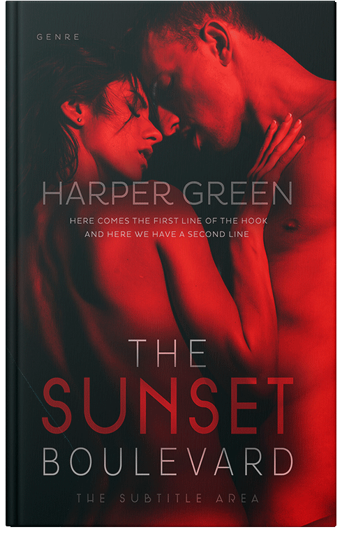 Front view of Premade Erotica Book Cover - Thunderbird