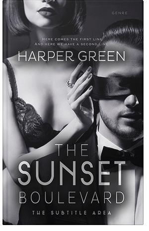 Pre Made Book Cover French Gray