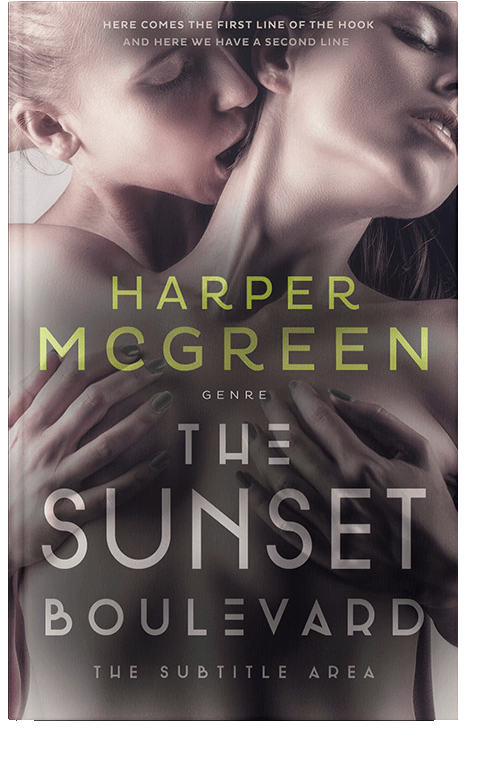 Front view of Matterhorn #6974 - Premade Erotica Book Cover