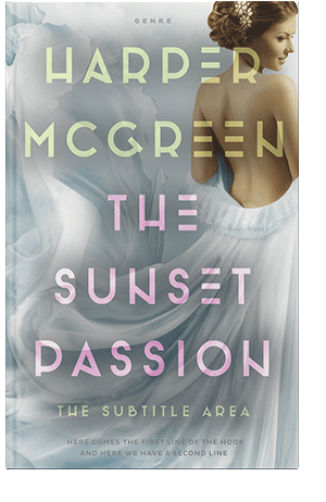 Pre Made Book Cover Pumice