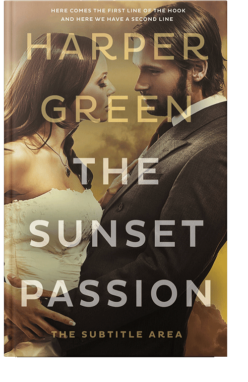 Front view of Bistre #6979 - Premade Romance Book Cover