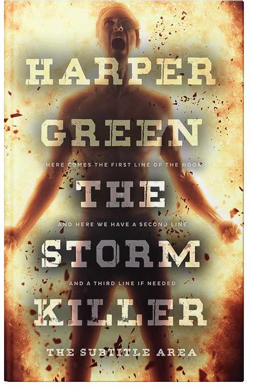 Front view of Indian Khaki #6983 - Premade Mystery & Thriller & Suspense Book Cover