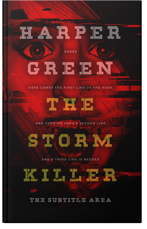 Front view of Premade Mystery & Thriller & Suspense Book Cover - Thunderbird