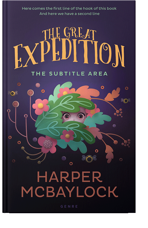 Front view of Revolver #6989 - Premade Fantasy Book Cover