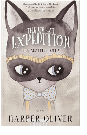 Pre Made Book Cover Pearl Bush