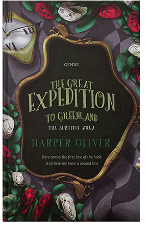 Pre Made Book Cover Zeus