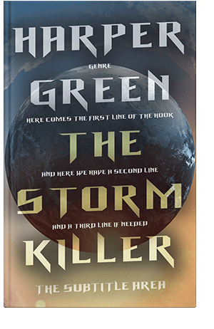 Pre Made Book Cover Akaroa