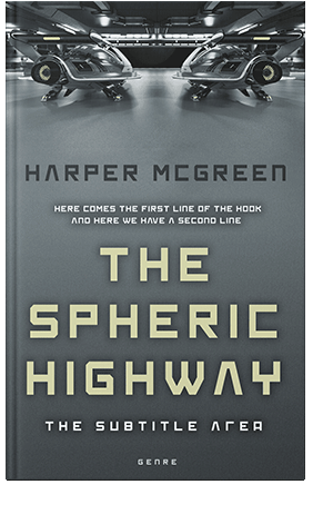 Pre Made Book Cover Nevada