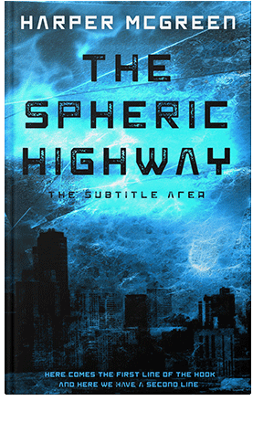 Pre Made Book Cover Black Pearl