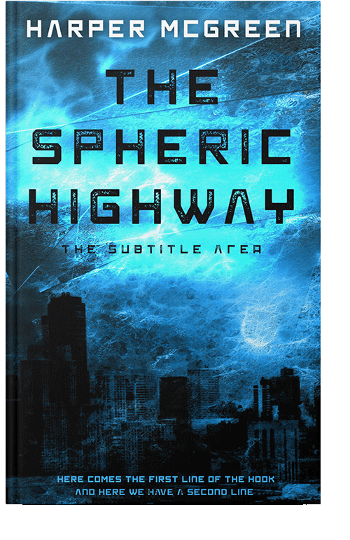 Front view of Black Pearl #7020 - Premade Mystery & Thriller & Suspense Book Cover