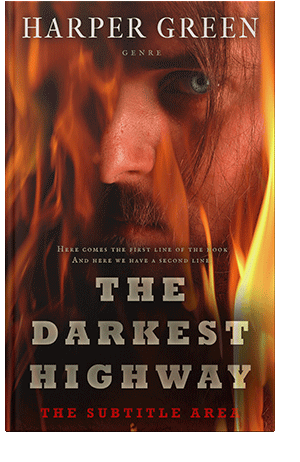 Pre Made Book Cover Rebel