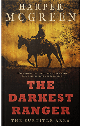 Pre Made Book Cover Graphite