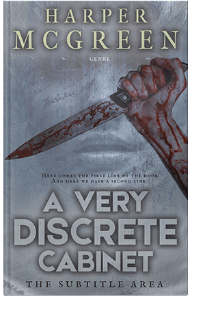 Pre Made Book Cover Raven