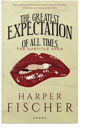 Pre Made Book Cover Hampton