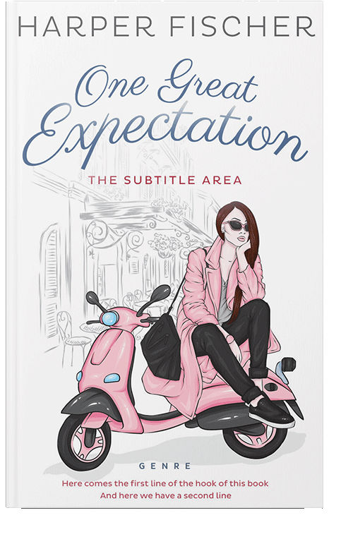 Front view of Twilight #7046 - Premade Travel Book Cover