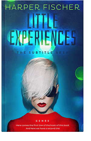 Pre Made Book Cover New York Pink