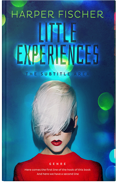 Front view of Premade Mystery & Thriller & Suspense Book Cover - New York Pink