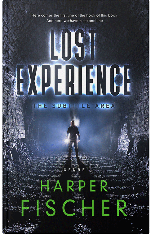 Front view of Premade Mystery & Thriller & Suspense Book Cover - Mirage