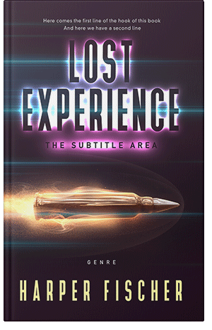 Pre Made Book Cover Thunder