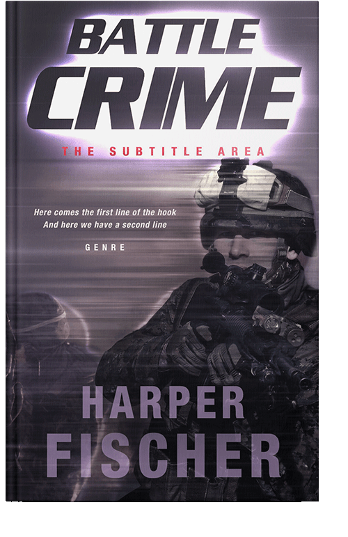 Front view of Baltic Sea #7061 - Premade Action & Adventure Book Cover