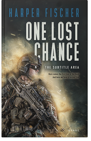 Pre Made Book Cover Chino