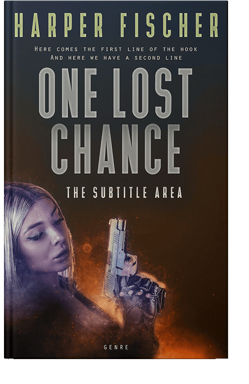 Front view of Cocoa Brown #7069 - Premade Erotica Book Cover