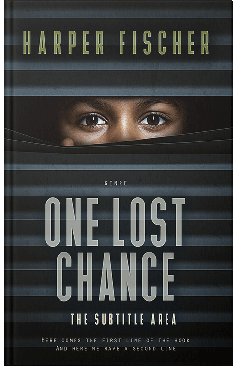 Front view of Premade Mystery & Thriller & Suspense Book Cover - Shark