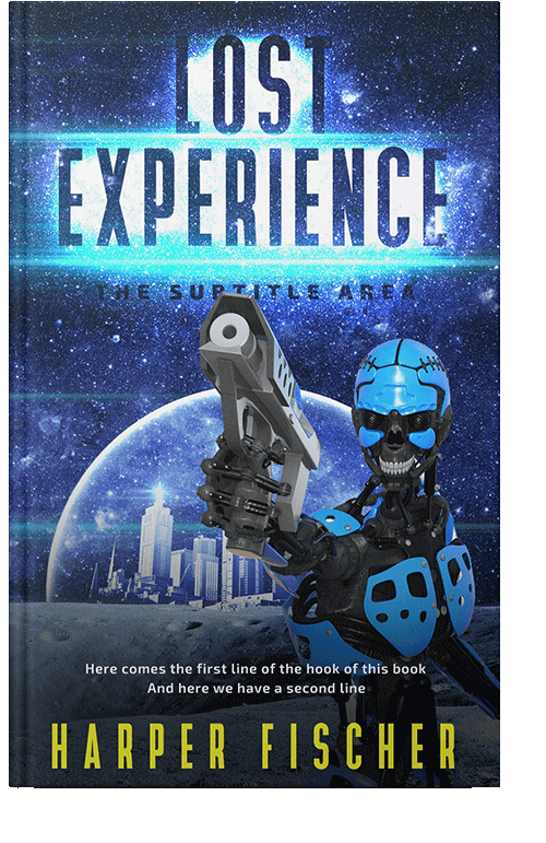 Front view of Big Stone #7074 - Premade Science Fiction Book Cover | BookCoverZone