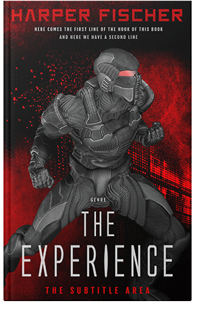 Pre Made Book Cover Cocoa Brown