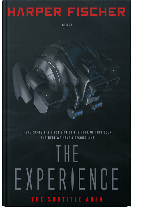 Front view of Firefly #7081 - Premade Science Fiction Book Cover