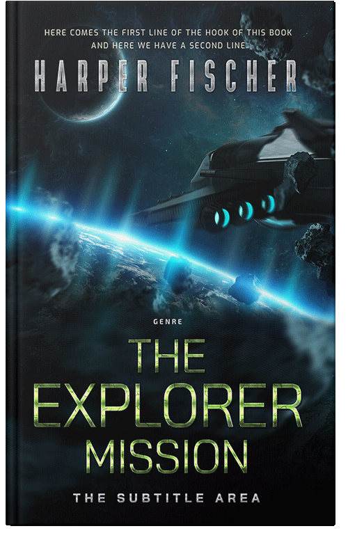 Front view of Premade Science Fiction Book Cover - Firefly