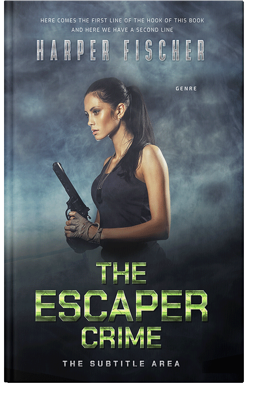 Front view of Limed Spruce #7090 - Premade Fantasy Book Cover