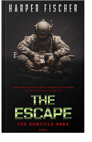 Pre Made Book Cover Cod Gray