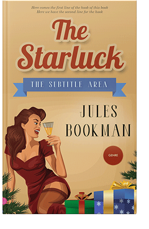 Pre Made Book Cover Harvest Gold