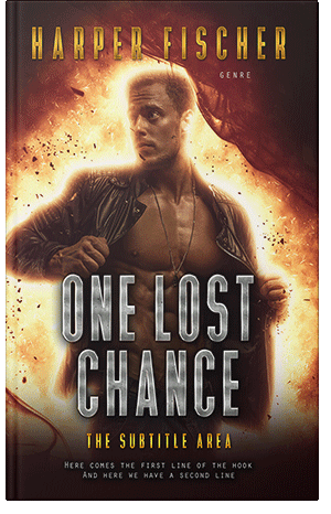 Pre Made Book Cover Chalky