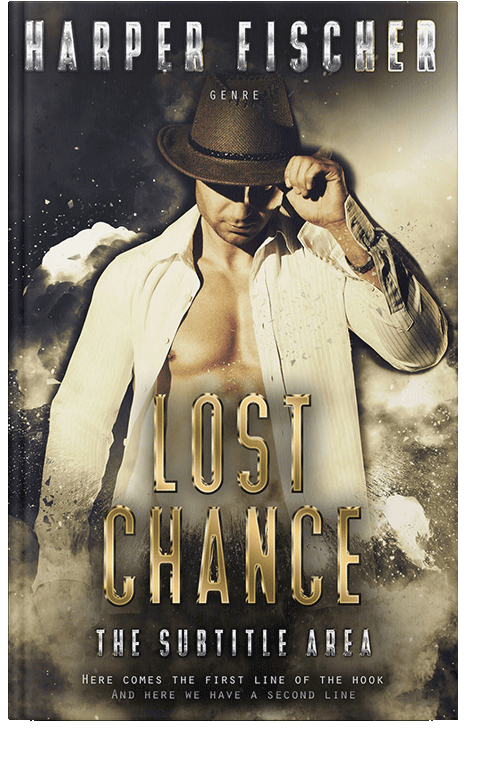 Front view of Akaroa #7131 - Premade Erotica Book Cover