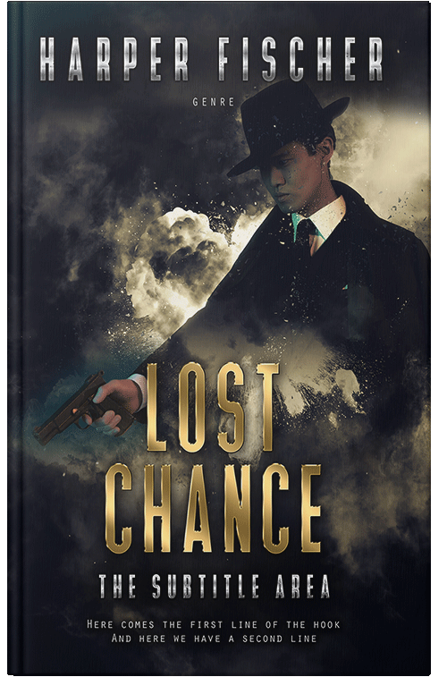 Front view of Indian Khaki #7141 - Premade Mystery & Thriller & Suspense Book Cover